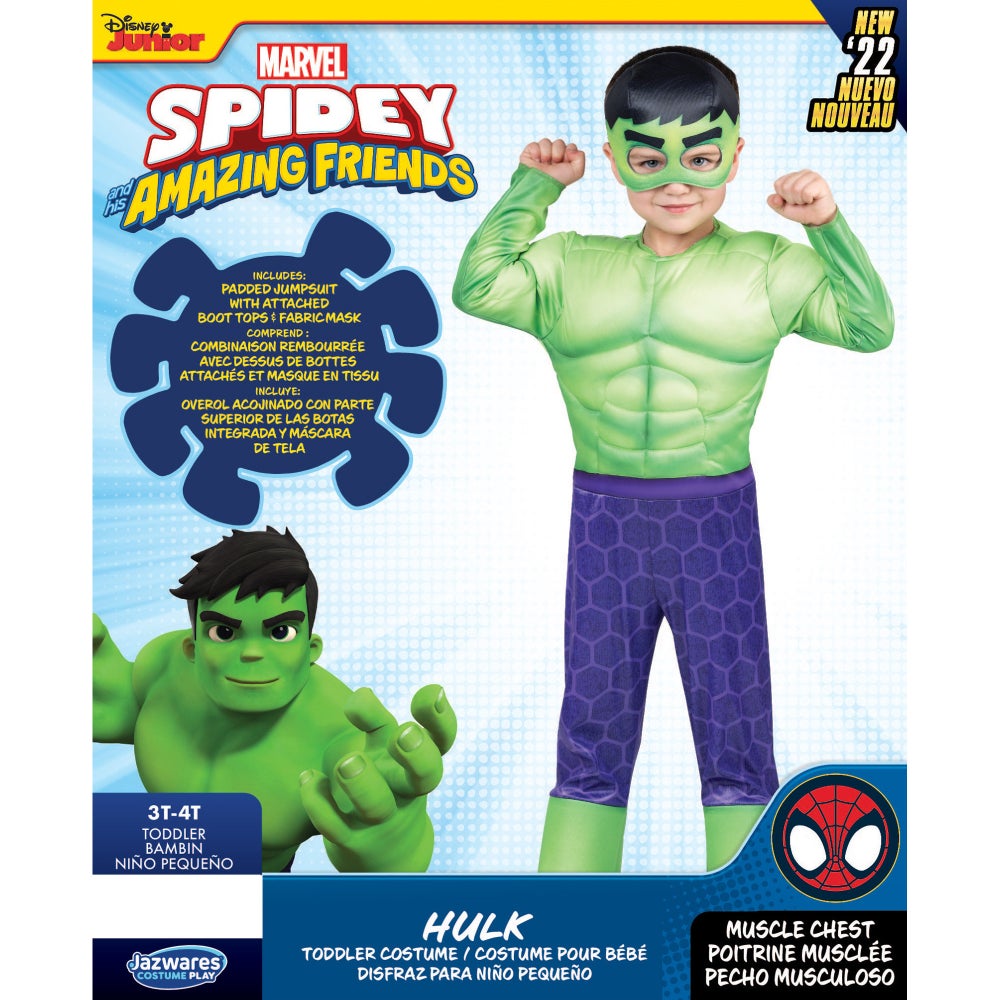 MARVEL - TODDLER - THE HULK 3-4T (1) BL